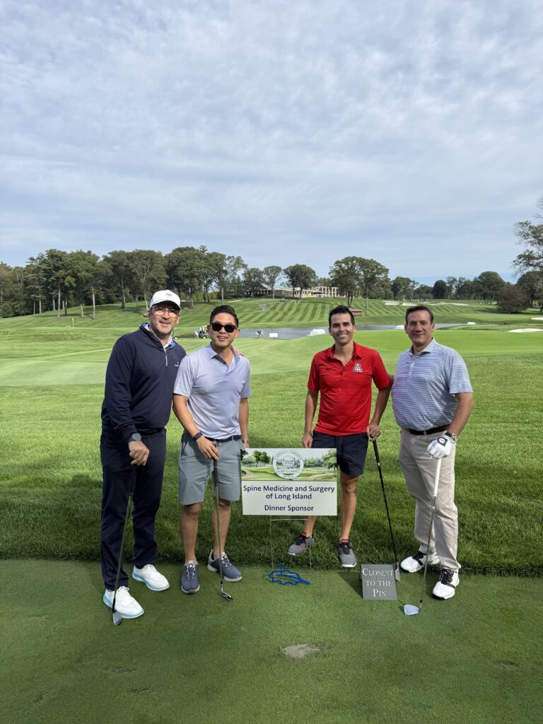 IMG_4588 Spine Medicine & Surgery of Long Island representatives at the Good Samaritan Golf Classic in Old Westbury