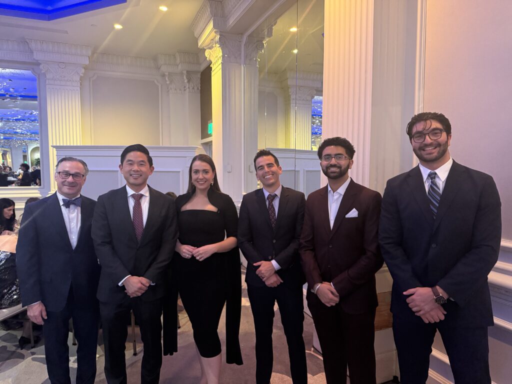 IMG_5992 Dr. Daniel Choi, Dr. Courtney Toombs, and Dr. Justin Ledesma of Spine Medicine & Surgery of Long Island attending the St. Francis Hospital Foundation Gala as Silver Sponsors