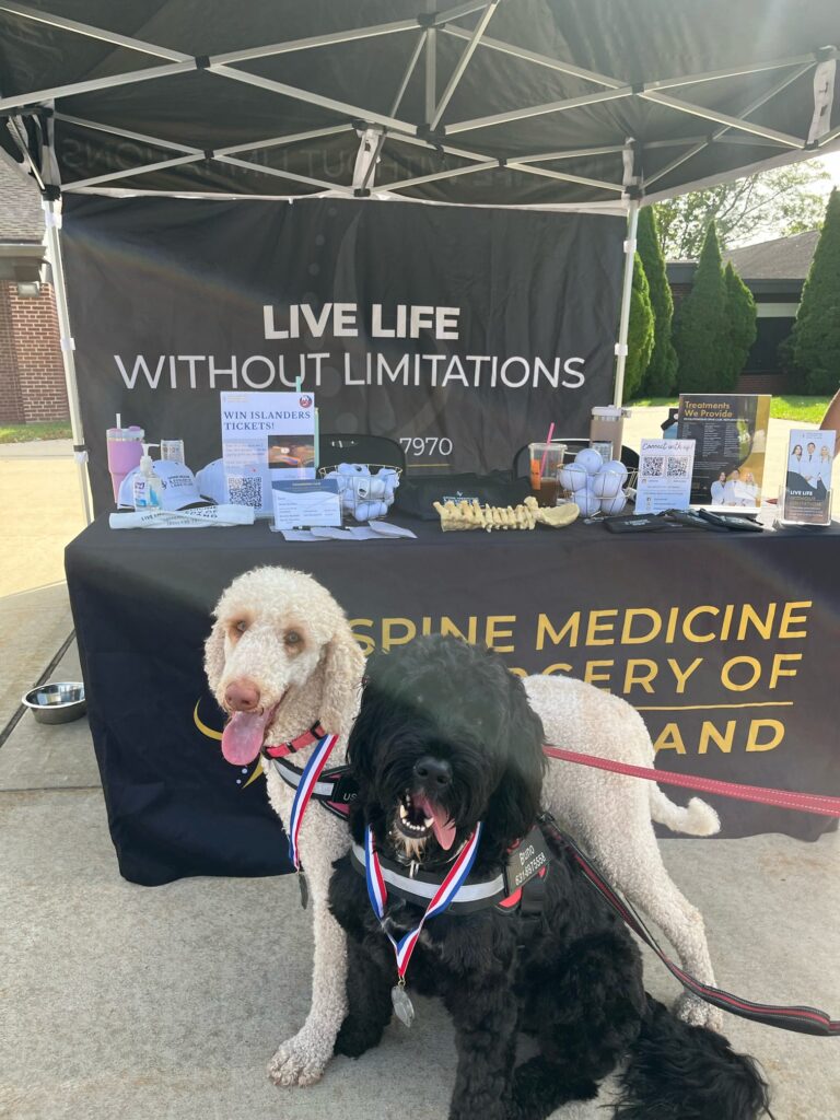 original-95E5A017-05FF-47CF-89F4-B3C78D186A9A Spine Medicine & Surgery of Long Island team at the America’s VetDogs 5K & Dog Walk in Smithtown.