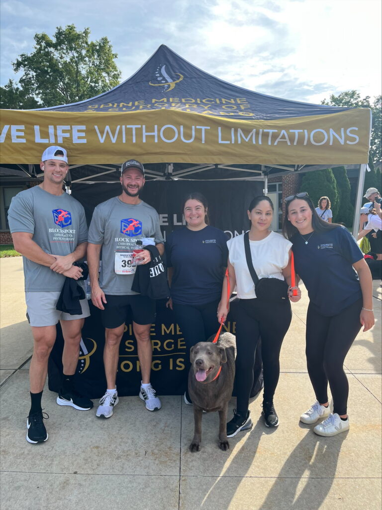 processed-68A2A770-D865-4FD9-A7DA-9088D879D292 Spine Medicine & Surgery of Long Island team at the America’s VetDogs 5K & Dog Walk in Smithtown.