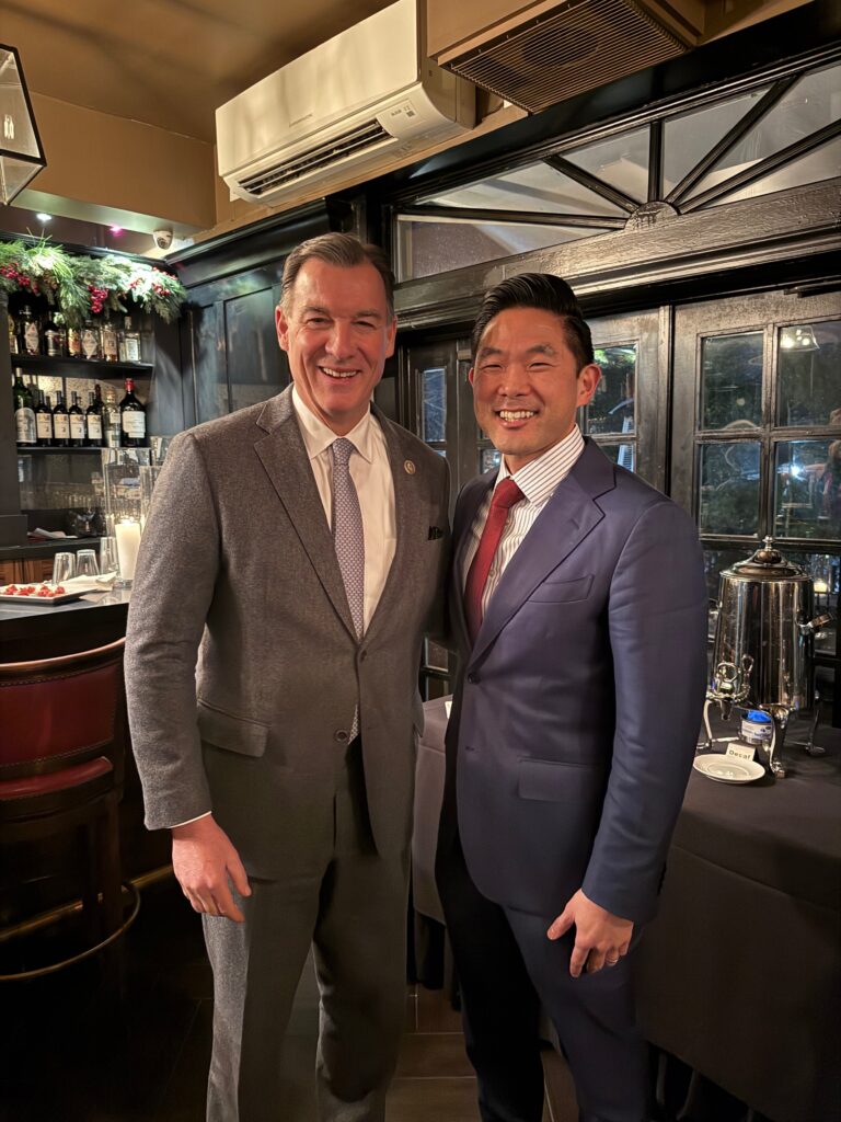 IMG_8275 Dr. Daniel Choi meeting with Congressman Tom Suozzi to discuss advancing healthcare affordability on Long Island.