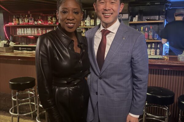 IMG_4606 Dr Daniel Choi with Senator Siela Bynoe