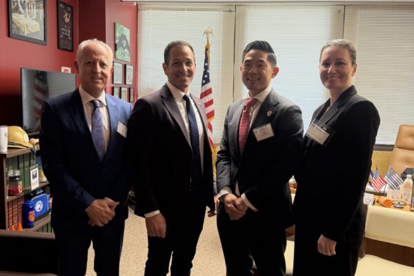 IMG_4641 Dr Daniel Choi with New York lawmakers at MSSNY Physician Advocacy Day in Albany
