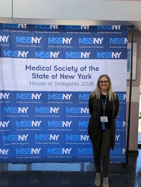 argyriou-house-of-delegates 6 Dr. Antigone Argyriou at MSSNY House of Delegates meeting in Rochester